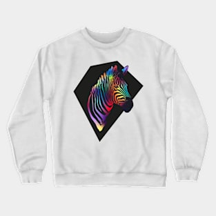 Zebra head. Crewneck Sweatshirt